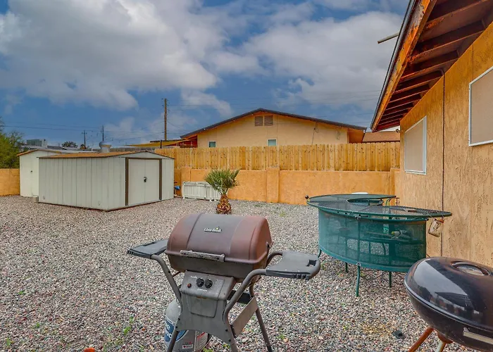 Pool & Patio! Mod Desert Digs Near Havasu *